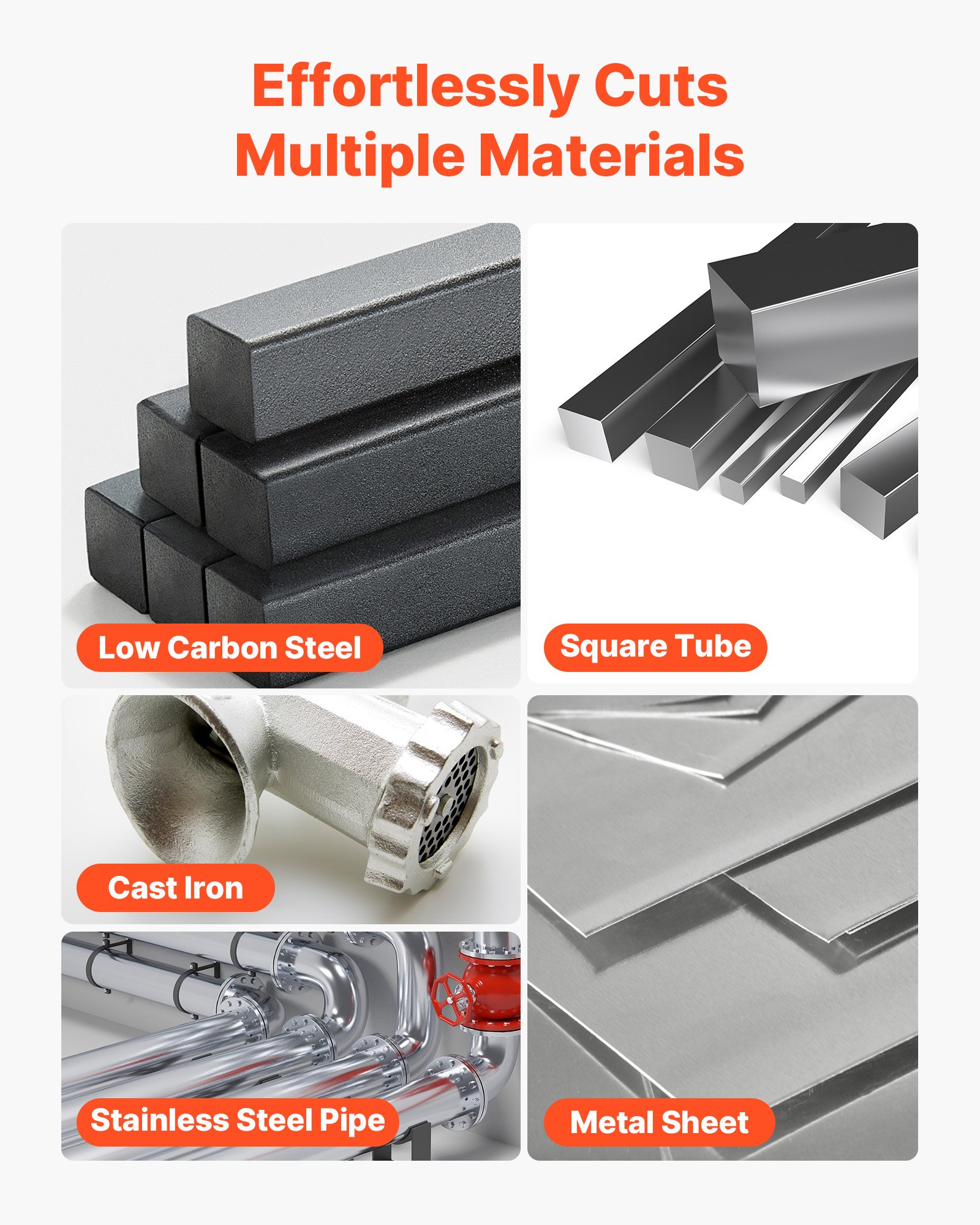 VEVOR 5-w-1 spawarka kombinowana, cięcie/TIG/MIG/spawanie spoiwem MIG/MMA, spawarka plazmowa bezkontaktowa 50 A i spawarka synergiczna 200 A, spawarka impulsowa MIG do aluminium 220 V, kompatybilna z uchwytem szpulowym