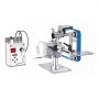 Szlifierka taśmowa VEVOR 550 W, szlifierka taśmowa z 3 taśmami ściernymi 762 x 25,4 mm, regulowana prędkość polerowania 200–5000 obr./min, dwa tryby pracy i maks. prędkość taśmy 21 m/s do obróbki metali