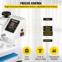 VEVOR Prasa Termiczna 12x15 cali 5 w 1 prasa termiczna 1250 W prasa termiczna Swing Away biała prasa termiczna T-Shirt Drukarka sublimacyjna Transfer 360 stopni obrót do butów DIY Kapelusz i koszulki