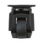 VEVOR 4-pack swivel caster φ63.5mm furniture caster 360 degree rotatable transport caster 1 ton load capacity heavy-duty caster made of nylon leveling caster load caster for wooden shelves furniture workbenches