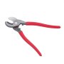 VEVOR Wytrzymały obcinak do kabli, 235 mm, kompaktowy rozmiar, z kutymi ostrzami i uchwytami powlekanymi PVC, do kabli aluminiowych 4/0 AWG, miękkich miedzianych 2/0 AWG i 100 par kabli komunikacyjnych 24AWG