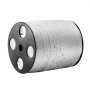 VEVOR Polyester Pulling Tape, 80.8 mx 1.9 cm, 1134 kgf Pulling Capacity, Printed Cable Pulling Webbing for Packaging, Gardening, Commercial Electrical Work, Cable Work, White