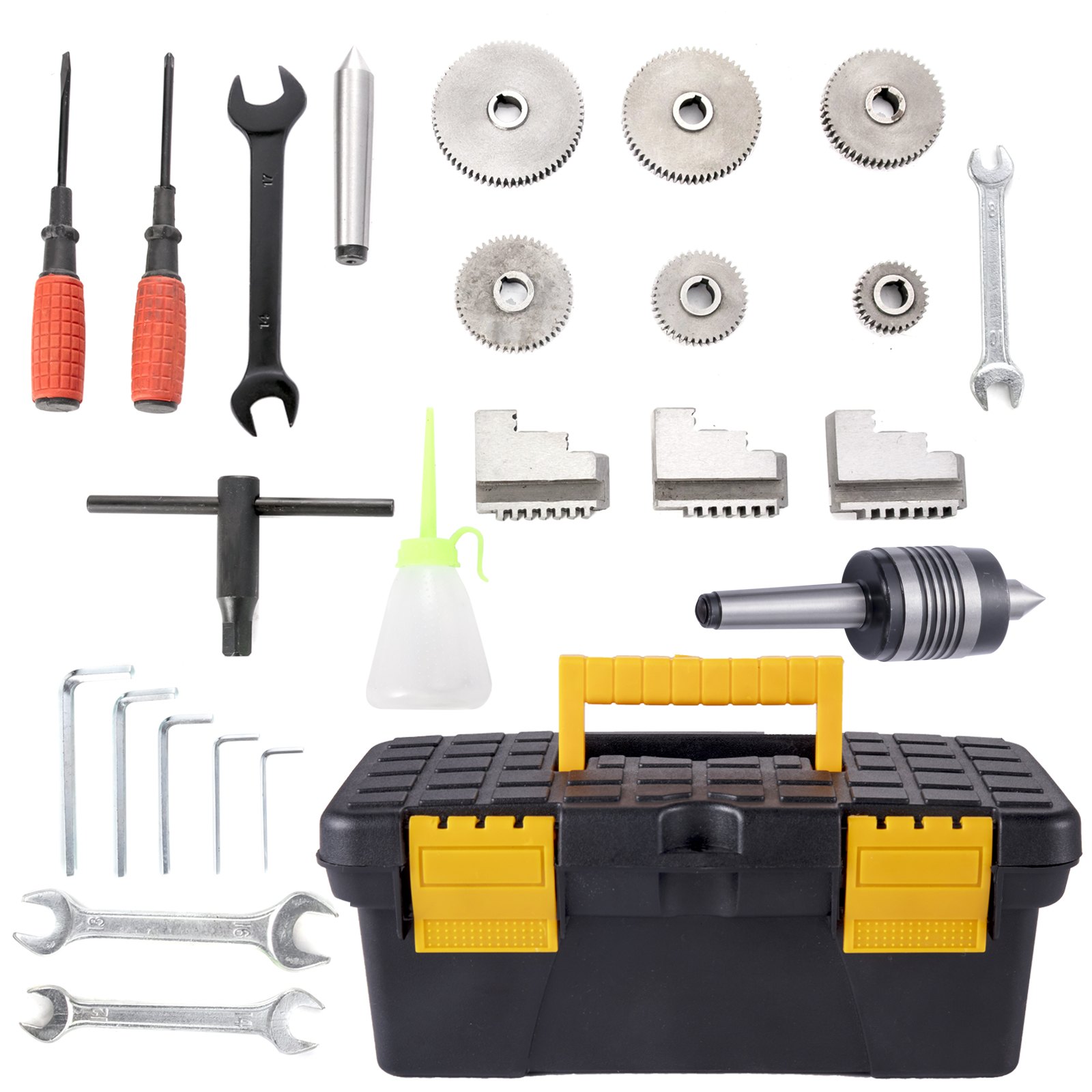 VEVOR WM210V Tokarka metalowa Mini Tokarka Uchwyt tokarski Metalowa tokarka