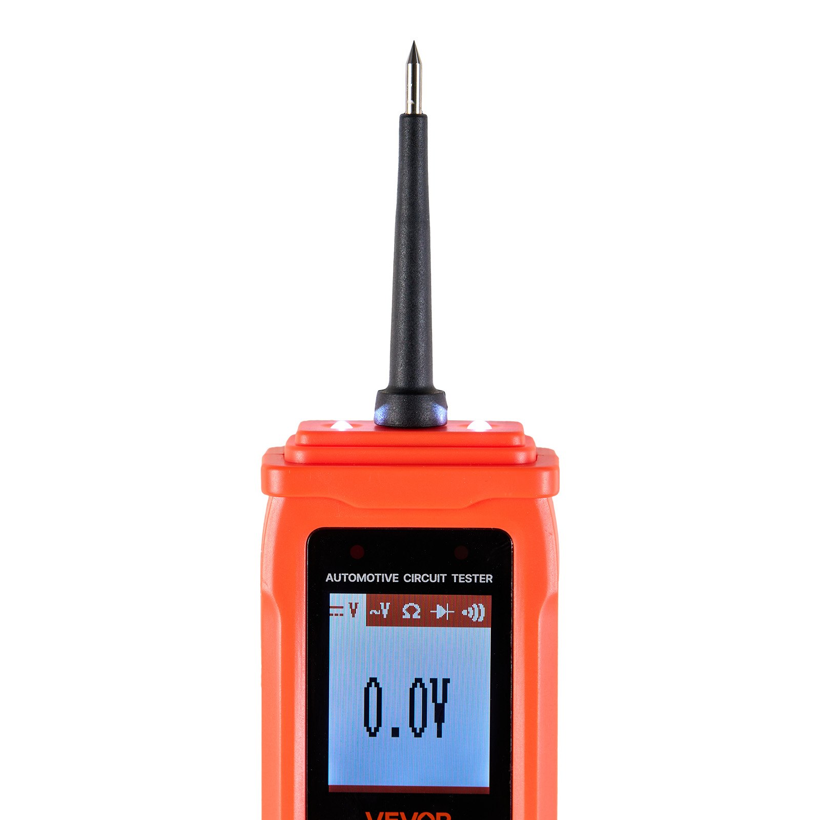 Tester obwodów samochodowych VEVOR 8-35 DCV z sondą obwodową, kolorowym wyświetlaczem TFT i oświetleniem, tester obwodów z 6-metrowym kablem przedłużającym i torbą transportową