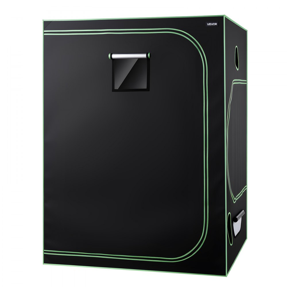 Namiot do uprawy roślin VEVOR, 150x150x200 cm, namiot do uprawy roślin doniczkowych z pełnospektralnym oświetleniem LED i systemem wentylacji, Growbox 600D, wysoce odblaskowy Mylar, namioty do uprawy, szklarnia do kwiatów i warzyw