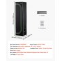 VEVOR Indoor Grow Tent, 40 x 40 x 160 cm, 600D High Reflective Mylar, Indoor Plant Tent with Observation Window, Floor Tray & Zipper, Heavy Duty Growing Tents for Fruit Flower Veggie