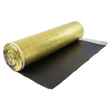 Podkład izolacyjny VEVOR 18,6 m² izolujący akustycznie 3 w 1 do podłóg laminowanych o grubości 3 mm, złoty