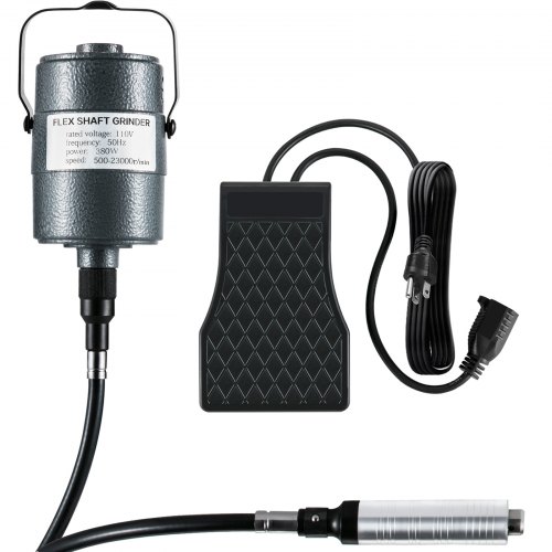 VEVOR elektryczne narzędzie obrotowe szybkie szlifowanie 380W młyn wiszący 500-23000rpm