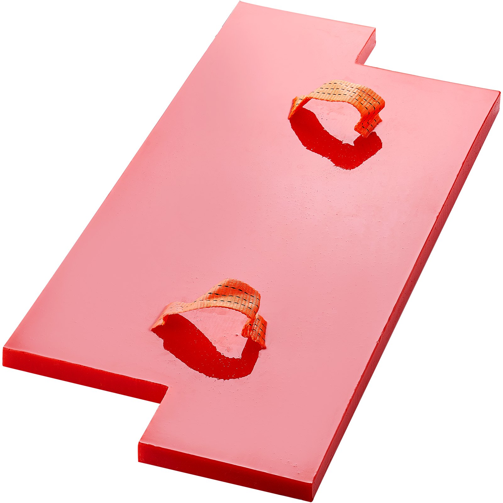 Mata do stempli betonowych VEVOR, 71 x 30 x 1,5 cm, faktura betonu, stempel poliuretanowy, mata o fakturze płytek kamiennych, odcisk podłogi łupkowej, stempel bezszwowy, formy betonowe do dekoracji zewnętrznych, kolor czerwony