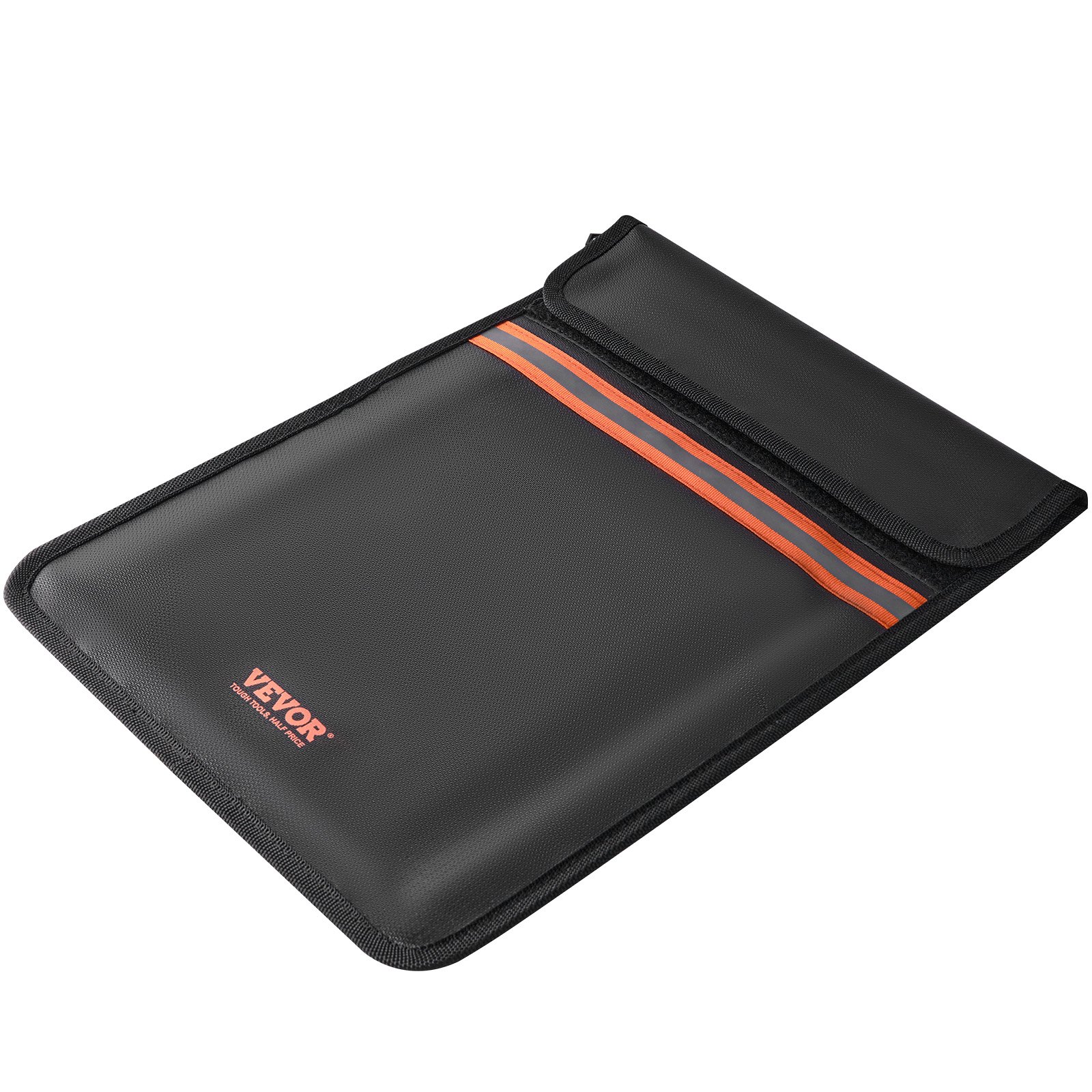 VEVOR ognioodporna wodoodporna torba na dokumenty 1 szt. 380 x 285 x 10 mm ognioodporna torba na pieniądze portfel teczka o dużej pojemności dokumenty do przechowywania pieniędzy / pieniądze / paszport / plik bankowy itp.