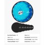 VEVOR round pool underlay, 5.5 m, ground sheet for above-ground swimming pools, extra thick ground protection mat, pool mat made of geotextile material, extends the lifespan of the liner