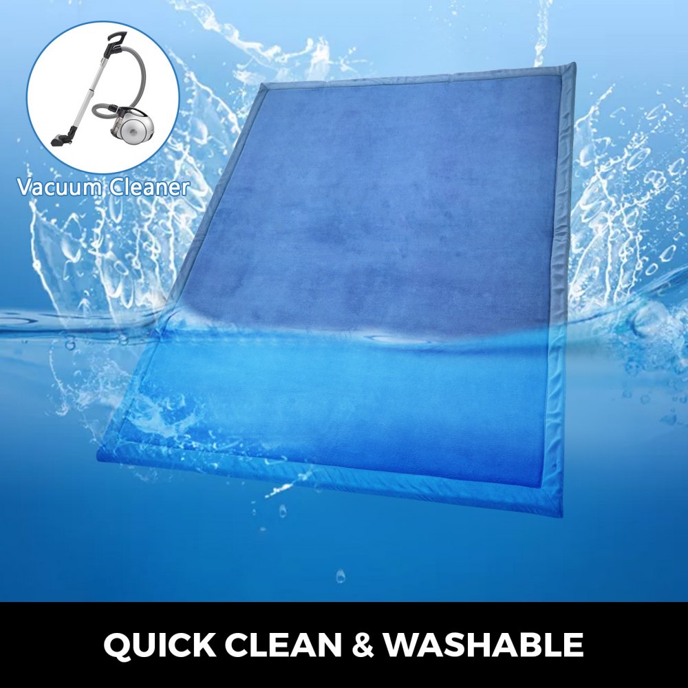 6,5x5,9 stopy Mata do zabawy Przedszkole Niemowlęta dywanowe dla dzieci Niebieskie zmywalne Szybkie czyszczenie