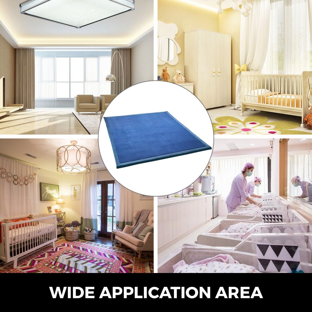 6,5x5,9 stopy Mata do zabawy Przedszkole Niemowlęta dywanowe dla dzieci Niebieskie zmywalne Szybkie czyszczenie