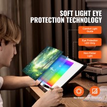 VEVOR LED Light Table Light Tablet A4 Podkładka kreślarska Akumulatorowa skrzynka świetlna