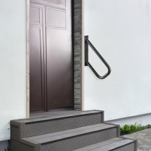 VEVOR 48cm poręcz poręcz schodowa poręcz parapet schodowy 1-2 stopnie 240kg