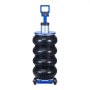 VEVOR Air Jack, 6 Ton Quadruple Bag Airbag Jack, Lift Up to 673 mm with Heightened Column, Adjustable Handle & Thick Rubber Pad, 2-5 s Fast Lifting Pneumatic for Car, SUV, Pickup Truck Repair, Garage