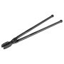 Szczypce kowalskie VEVOR, 458 x 38 x 19,0 mm, szczęki wilcze, maksymalny kąt szczęki 96 ± 5°, szczypce ze stali węglowej, maks. grubość szczęki 8 mm, szczypce kowalskie z przedłużoną rękojeścią
