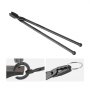 Szczypce kowalskie VEVOR, 458 x 38 x 19,0 mm, szczęki wilcze, maksymalny kąt szczęki 96 ± 5°, szczypce ze stali węglowej, maks. grubość szczęki 8 mm, szczypce kowalskie z przedłużoną rękojeścią