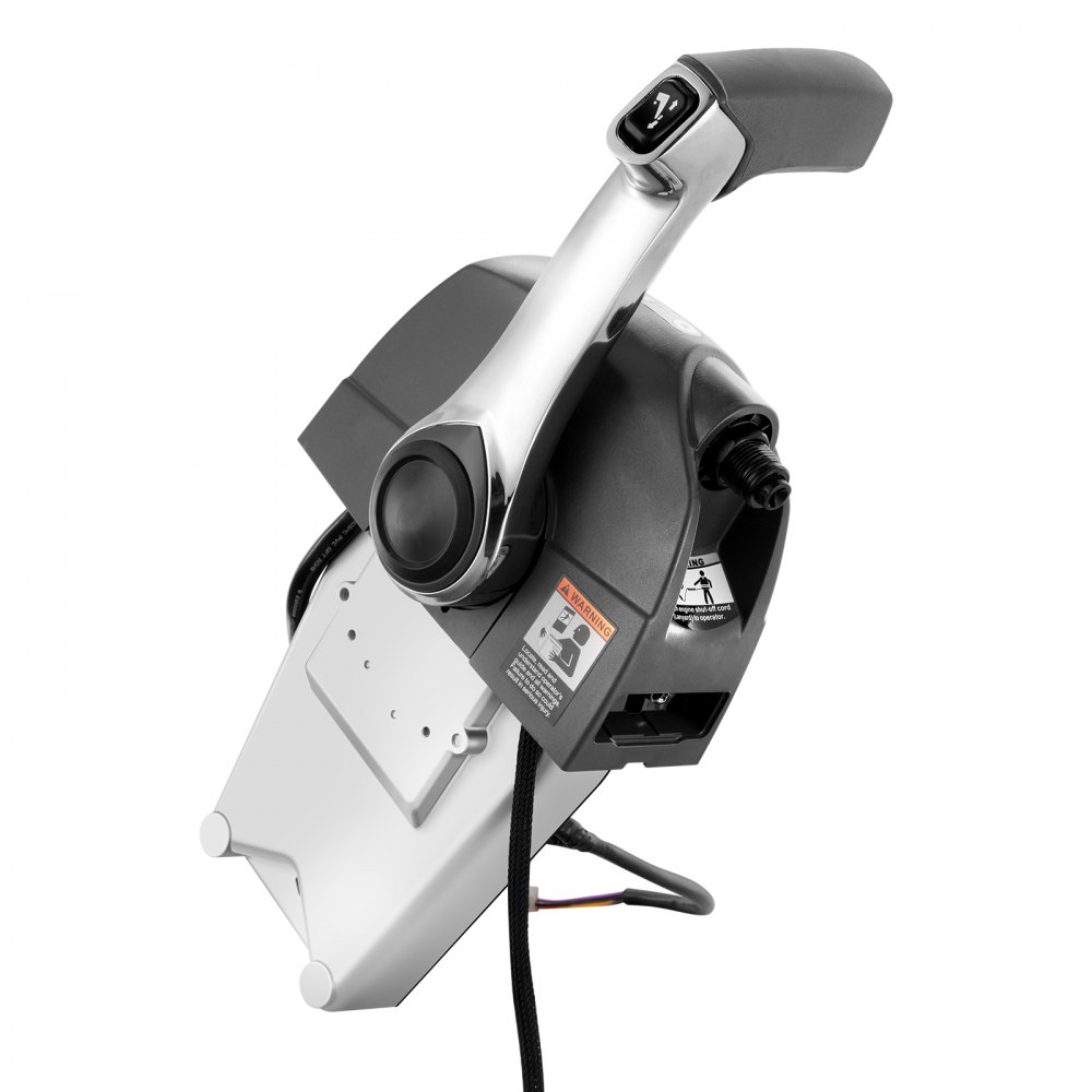VEVOR Boat Throttle Control, 5006186 Górny moduł zdalnego sterowania silnikiem zaburtowym Evinrude Johnson, moduł sterowania przepustnicą do łodzi z wyłącznikiem trymu i linką