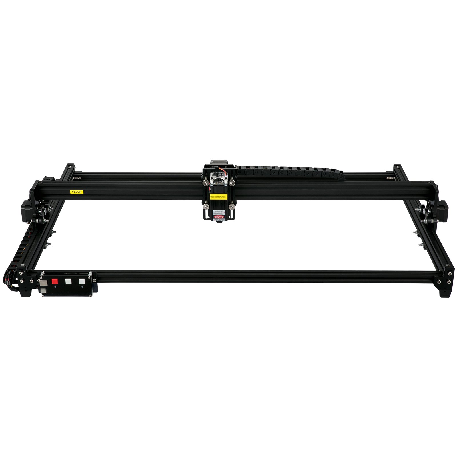 VEVOR Maszyna do Grawerowania Laserowego, Obszar Roboczy 460x810 mm Grawer Laserowy, Stop Aluminium Grawerowanie Frezowanie, 6W 6000 mm/min Maszyna do Grawerowania do Papierze, Drewnie, Skórze, Akrylu