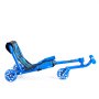 VEVOR Drifter Trike Tricycle 60 kg, hulajnoga trójkołowa 960 x 440 x 285 mm, dziecięcy trójkołowy pojazd dla dzieci od 4 lat, jeździ po wszystkich twardych nawierzchniach wewnątrz i na zewnątrz, niebieski