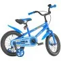Rower dziecięcy VEVOR, 14-calowy rower w stylu BMX, zalecany wzrost dziecka 95-116 cm, kółka boczne w zestawie, wiek 4-8 ​​lat, rower dla małych chłopców i dziewczynek do nauki jazdy, niebieski
