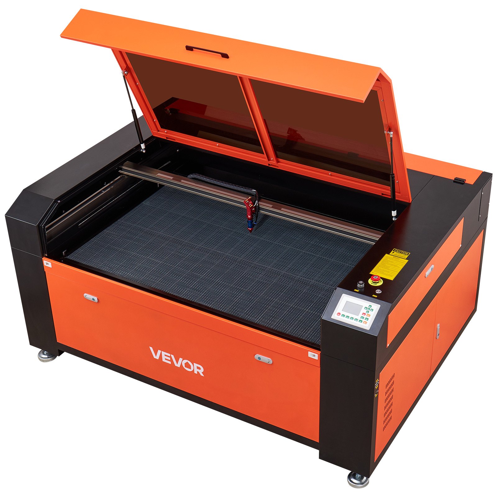 Grawerka laserowa CO2 VEVOR 130 W, obszar roboczy 1400 x 900 mm, maszyna do grawerowania i cięcia laserowego z chłodnicą wodną, ​​dwukierunkowe wspomaganie przepływu powietrza, prędkość 1200 mm/s, do drewna, akrylu i szkła