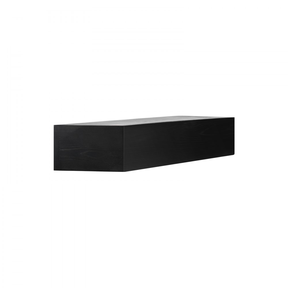 VEVOR mantelpiece, 121.9 x 20.3 x 12.7 cm, load capacity 22.7 kg, natural wood mantelpiece for above the fireplace, floating farmhouse wall-mounted shelf, handcrafted mantelpiece as wall decoration, Espresso
