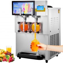 VEVOR 8L komercyjna maszyna do lodu Slush maszyna do lodów Slushy 1800W maszyna do błota