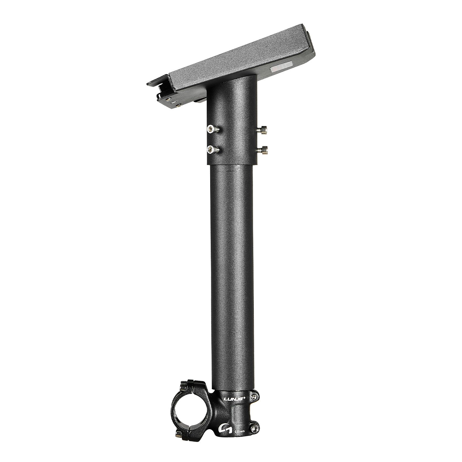 Uchwyt drabinowy VEVOR Starlink Gen 3 do kampera, 300 x 184 x 142 mm, regulowany kąt 360°, z zestawem montażowym, bardzo krótki stalowy adapter drabinowy, kompatybilny z Gen 3 i V3, czarny