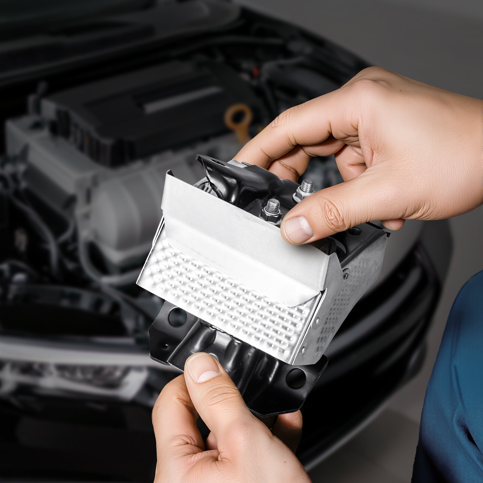 Zestaw mocowań silnika VEVOR, 2 szt., kompatybilny z Chevrolet Silverado 1500 5.3L V8 z lat 2007–2013, zastępuje OE# A5365, A5365, bezpieczne mocowanie, lewe i prawe przednie mocowanie