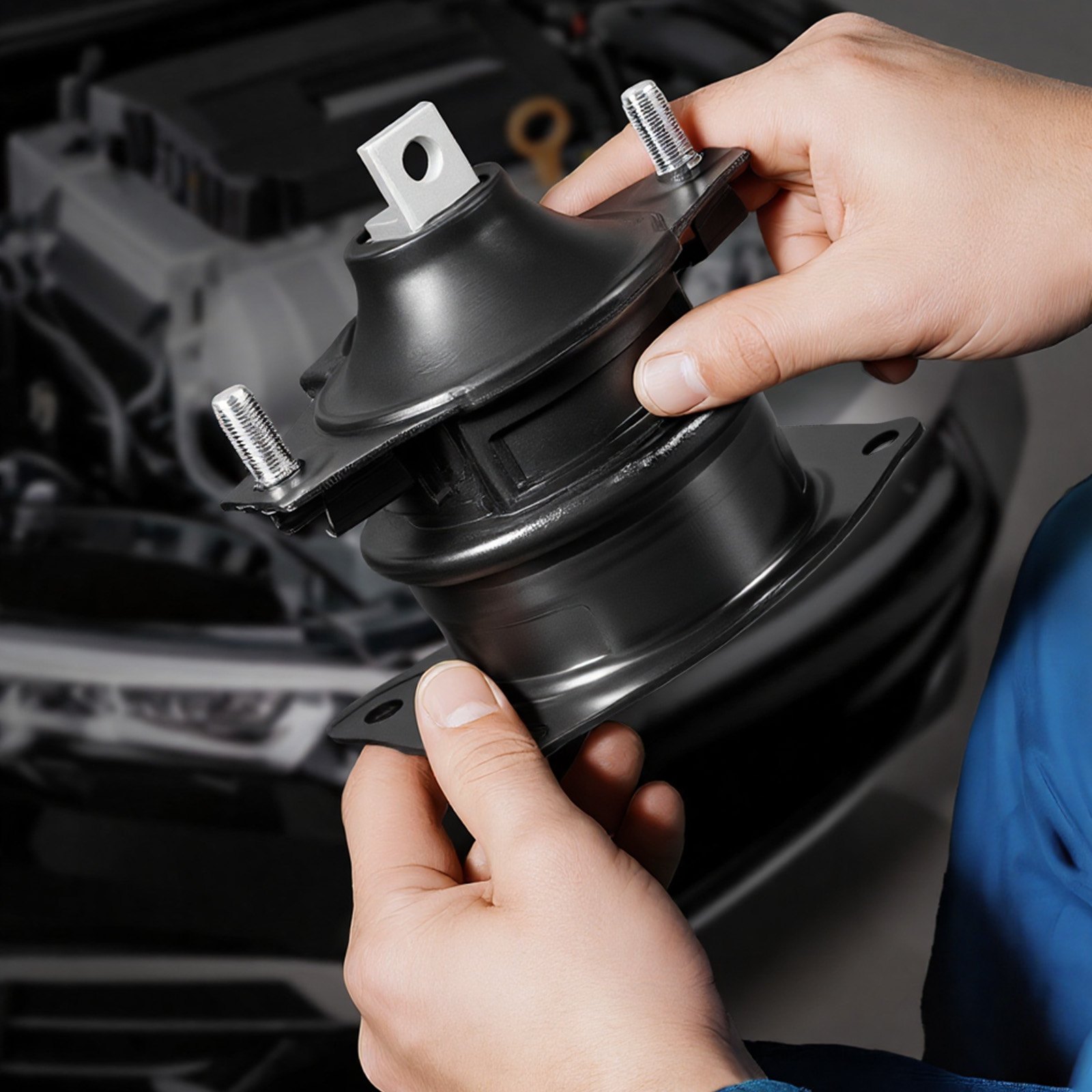 Zestaw naprawczy silnika i skrzyni biegów VEVOR (6 elementów) kompatybilny z modelami Honda Accord 2.4L L4 z lat 2003–2007, zastępuje modele OE# A4526HY, A4517, A4516, A4510, A4509, A4542, bezpieczne mocowanie