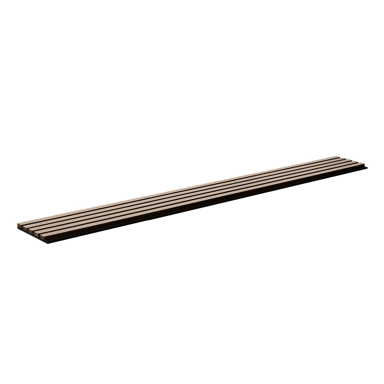 Panele akustyczne VEVOR, 2400 x 200 x 21 mm, akustyczne panele ścienne, drewniane panele ścienne z MDF do nowoczesnych dekoracji ściennych, akustyczne panele ścienne imitujące drewno do redukcji hałasu, zestaw 4 szt.