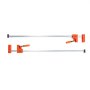 VEVOR rod clamps for woodworking, 2-pack parallel clamp set 127 cm, F-clamp with 500 kg load limit, even pressure, high-strength plastic and carbon steel, wood clamps