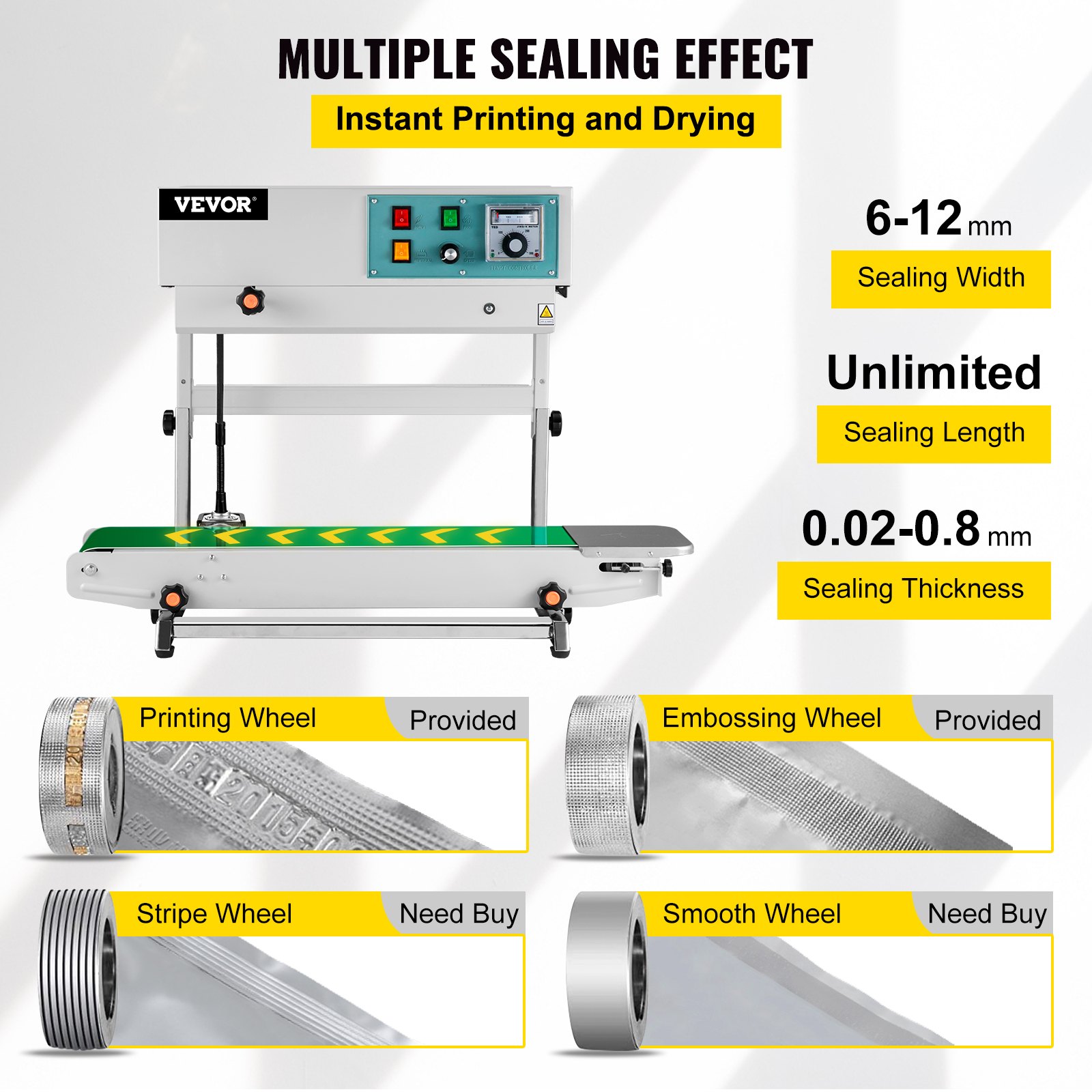 FR-900 pionowa automatyczna maszyna uszczelniająca / niekończąca się maszyna uszczelniająca taśmę / płynna maszyna uszczelniająca