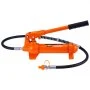 VEVOR Hydrauliczny podnośnik samochodowy z pompą pneumatyczną 4 t, podnośnik hydrauliczny pneumatyczny, skok 125 mm, czerwony, z przedłużką 80 / 130 / 210 / 415 mm, elektrostatyczne natryskiwanie proszkowe, naprawa samochodów