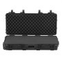 VEVOR Hard Rifle Case, Lockable Rifle Case with 4 Layers Pre-cut Foams, 914 mm Gun Storage with Wheels, IP67 Waterproof & Dustproof Pistol Storage Cases for Rifles, Shotguns, Airsoft Guns, Black