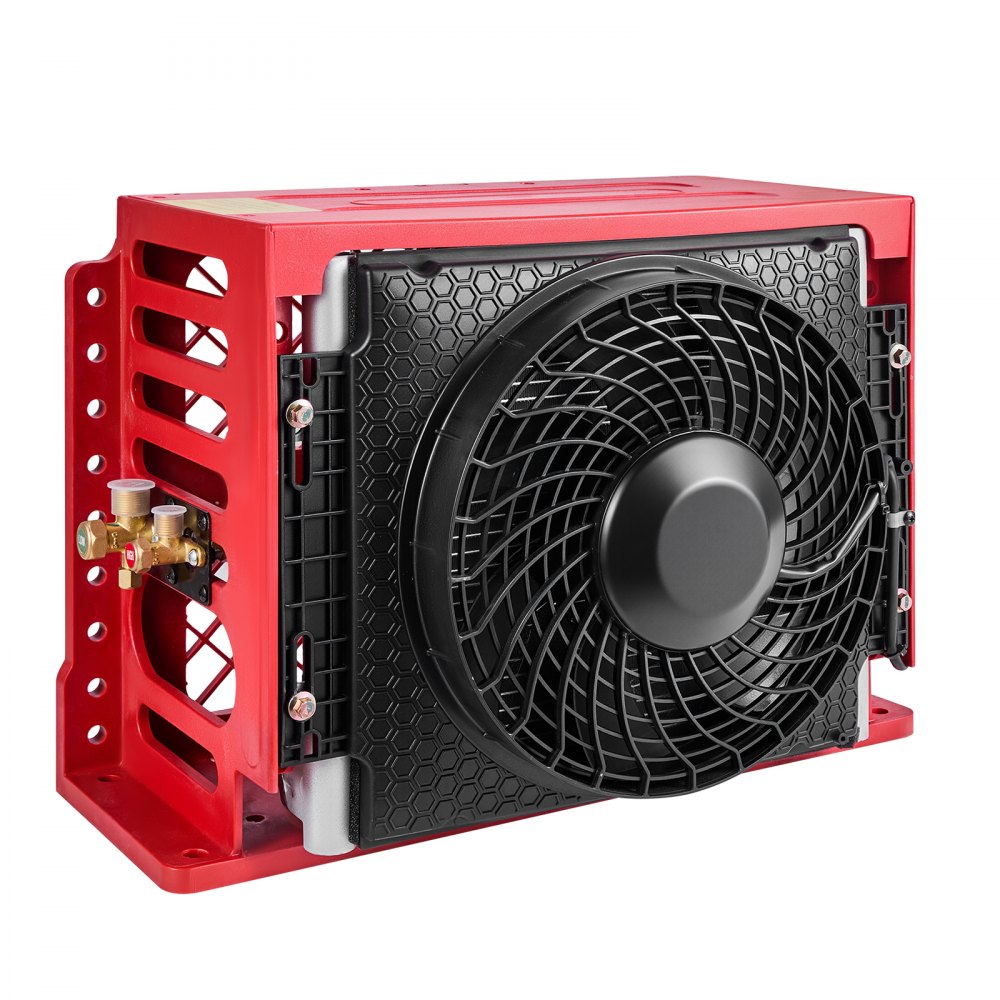 Klimatyzator typu split VEVOR 12 V do przyczep kempingowych, klimatyzator stacjonarny o mocy 10000 BTU z funkcją chłodzenia, przepływ powietrza 400 m³/h, sterowanie zdalne, klimatyzator kabinowy do ciężarówek, kamperów, pojazdów budowlanych, dźwigów, ciągników, koparek