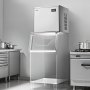 VEVOR Commercial Ice Maker Machine - Head, 204 kg/Day Stainless Steel Ice Machine with Scheduled Ice-Making, Self-Cleaning, Adjustable Thickness, Ideal for Restaurant Bar Cafe Hotel - Head Only