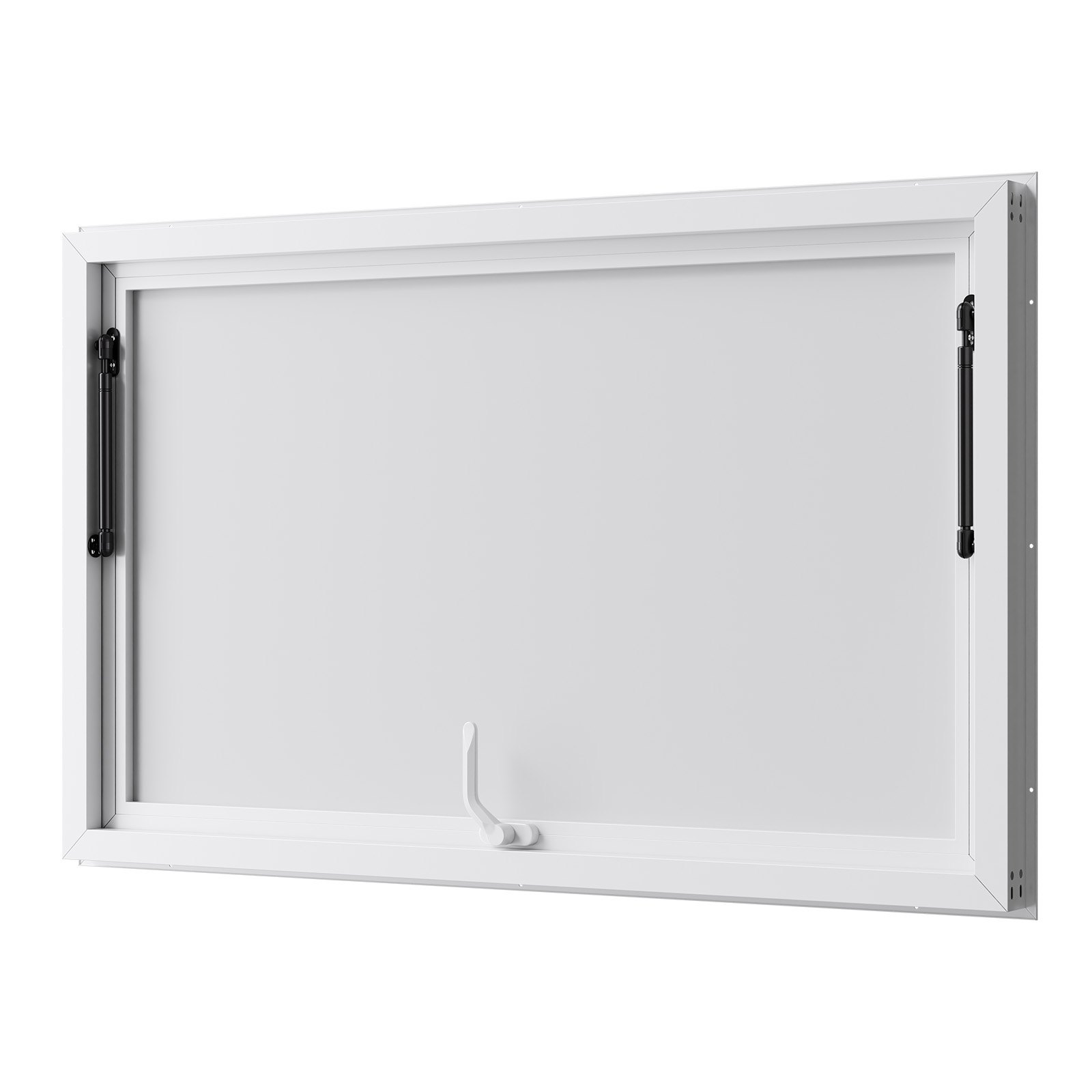 Okno VEVOR do przyczepy gastronomicznej (1346 x 838 mm), okno serwujące z aluminiową ramą do przyczep gastronomicznych, okno serwujące otwierane pod kątem 85° do food trucków, wodoodporne okno gastronomiczne