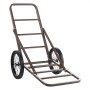 VEVOR Wózek do polowań, składany wózek do polowań o wadze 136 kg, transporter do polowań z 2 dużymi kołami i ergonomicznym uchwytem, ​​akcesoria do wózków do polowań, uniwersalny wózek transportowy do polowań, wędkowania i pieszych wędrówek