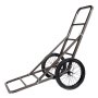 VEVOR Wózek do polowań, składany wózek do polowań o wadze 136 kg, transporter do polowań z 2 dużymi kołami i ergonomicznym uchwytem, ​​akcesoria do wózków do polowań, uniwersalny wózek transportowy do polowań, wędkowania i pieszych wędrówek