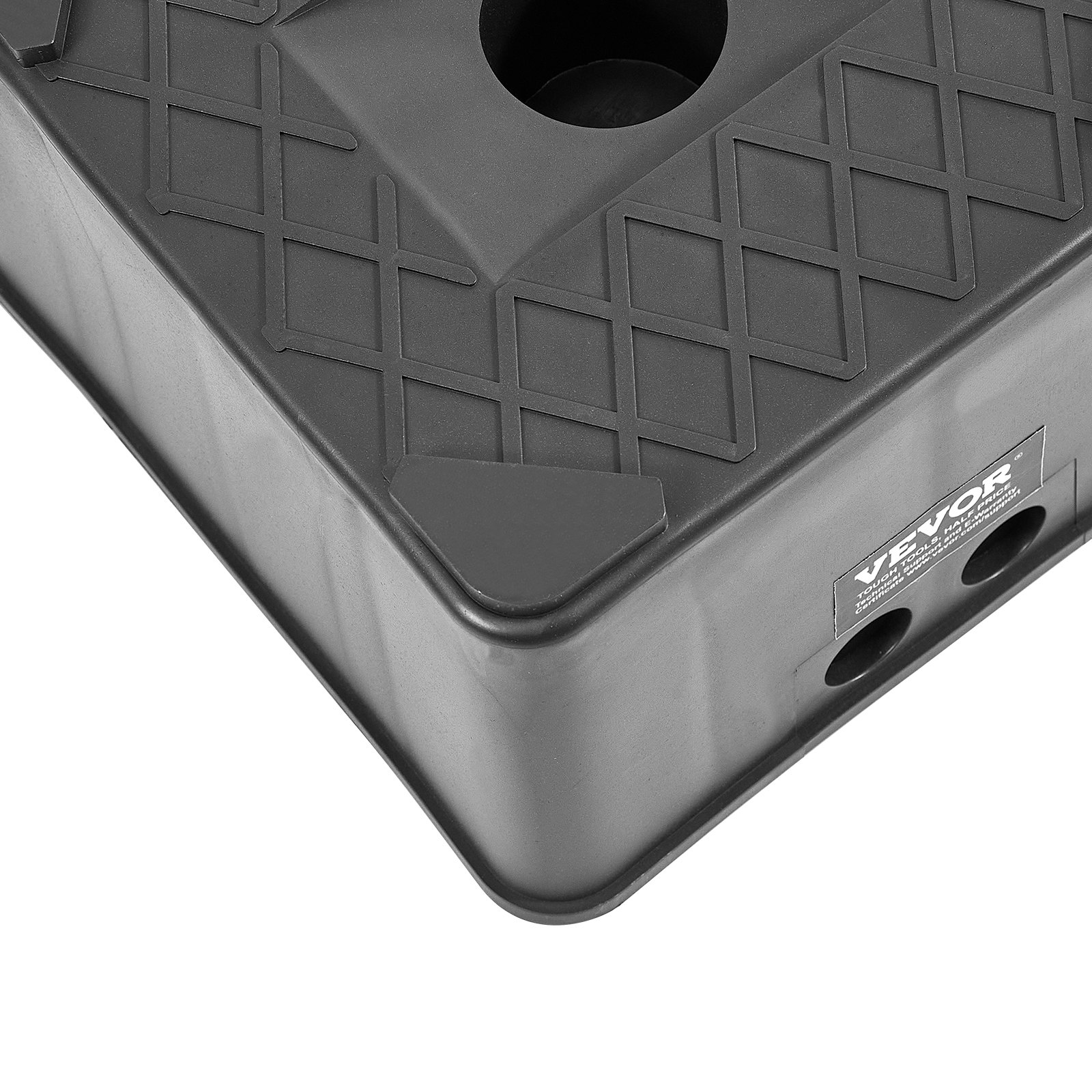 Blok podnośnika przyczepy VEVOR (blok podnośnika o wysokości 152,4 mm) o udźwigu 2722 kg, blok podnoszący do przyczepy kempingowej, blok podporowy wykonany z PP (kwadratowy)