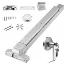 Drążek antypaniczny VEVOR Suwak drzwiowy z zamkiem antypanicznym 711-1041mm