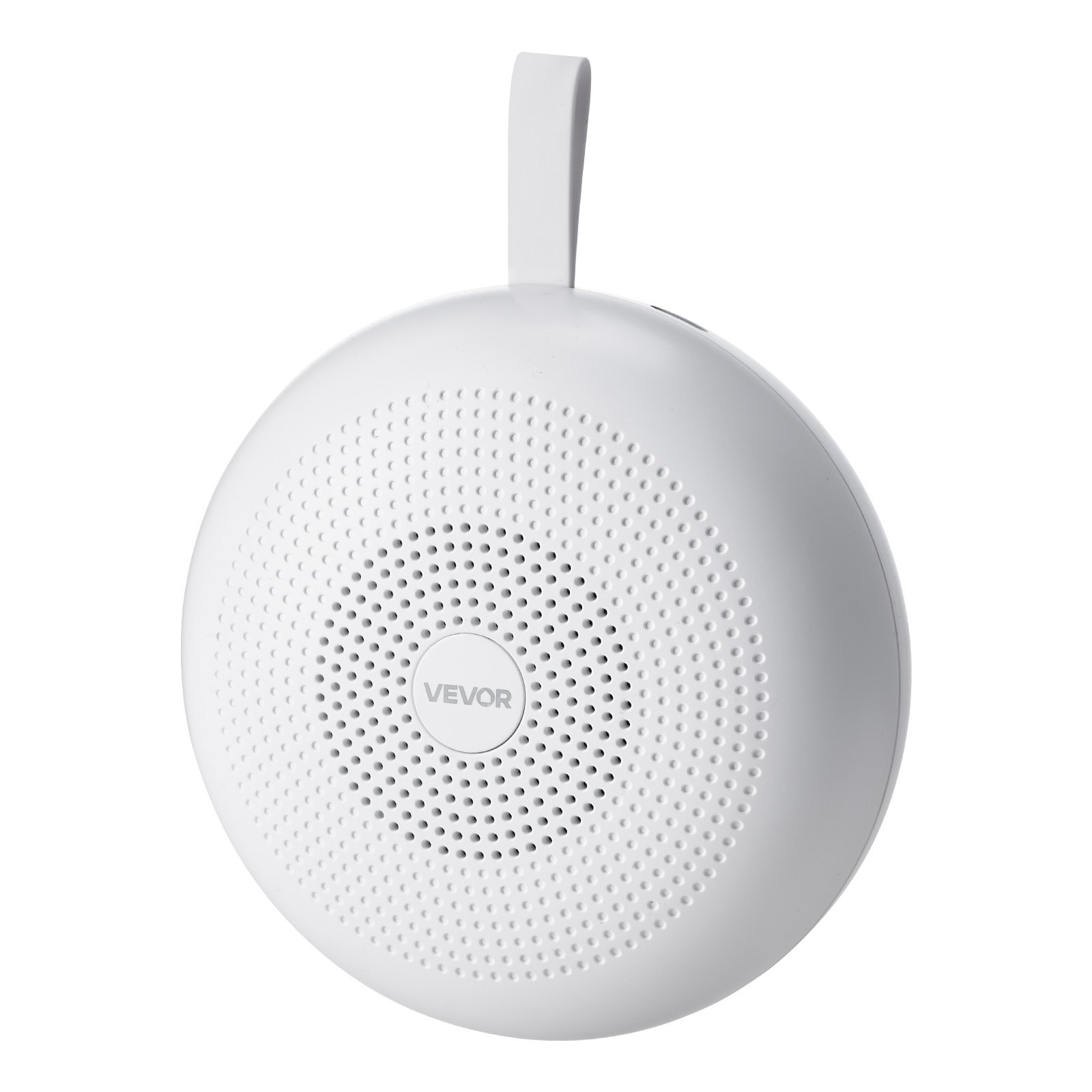 VEVOR Sound Machine, 30 Soothing Sleep Sounds, 3-in-1 Portable and Hangable White Noise Sound Machine with Auto-Off Timer, Soft Ring Light and Memory Function, for Baby, Adults, Home, Office & Travel