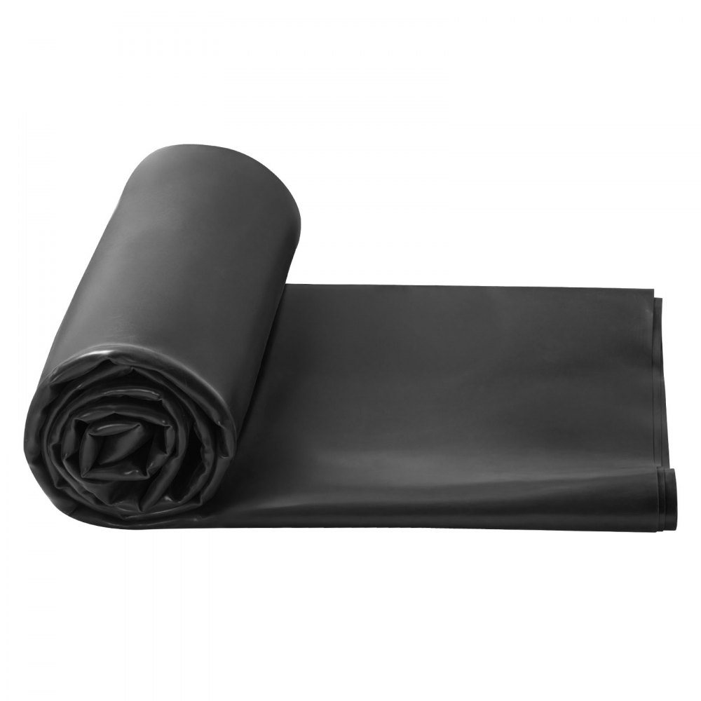 Membrana dachowa VEVOR, 6,096 x 7,62 m, membrana dachowa, folia EPDM 1,14 mm, hydroizolacja wiat samochodowych, trwała i odporna na warunki atmosferyczne, hydroizolacja dachów, podkład dachowy do kamperów, dachów, stawów