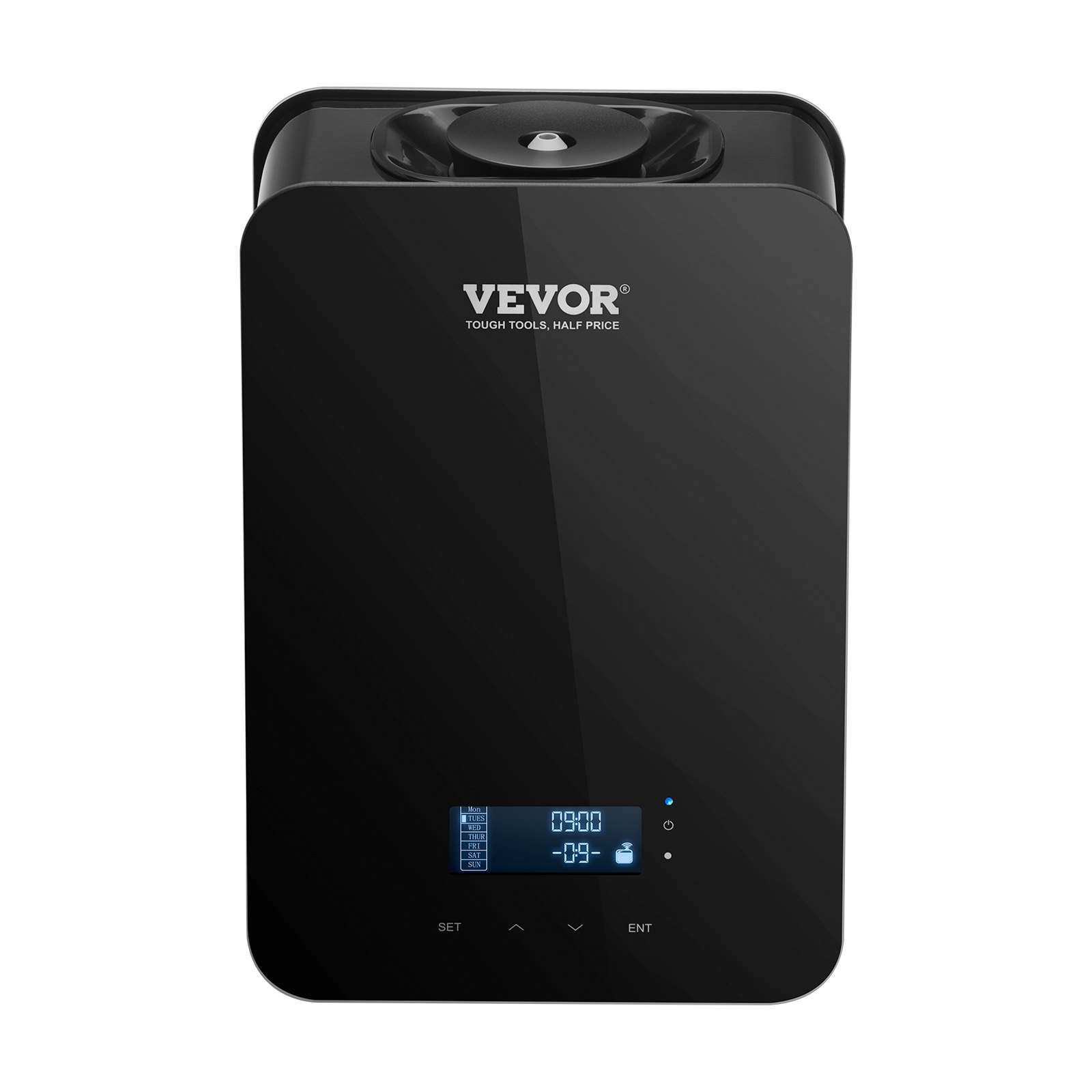 Dyfuzor zapachowy VEVOR HVAC, inteligentny domowy odświeżacz powietrza, 180 ml z technologią zimnego powietrza, bezwodny dyfuzor olejków eterycznych, 2000 stóp kwadratowych do salonu, biura, spa, hotelu