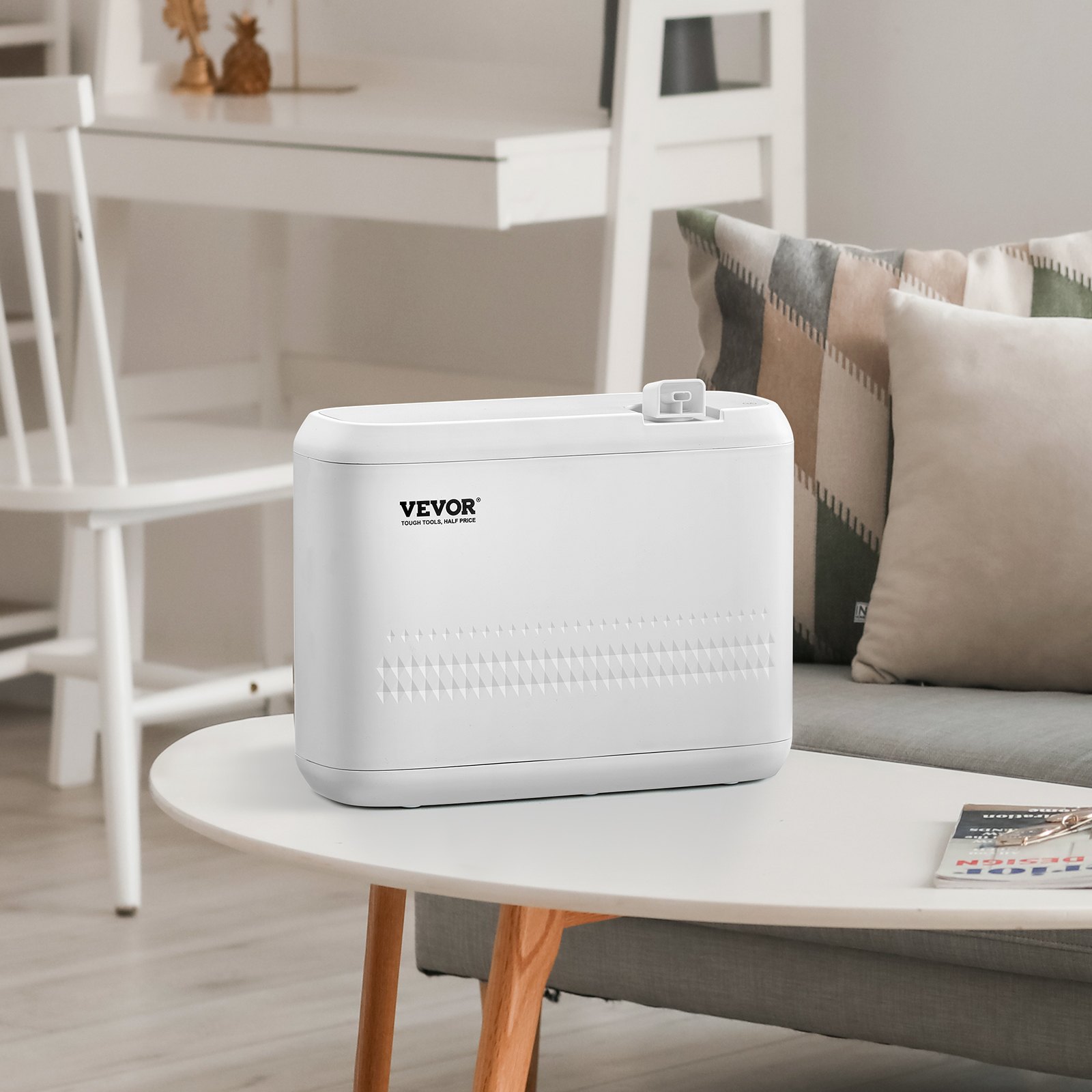 Odświeżacz powietrza VEVOR, 850 ml, inteligentny dyfuzor olejków eterycznych Bluetooth, 5000 stóp kwadratowych, bezwodny dyfuzor zapachowy HVAC z technologią zimnego powietrza, urządzenie do aromaterapii do domu, biura, hotelu