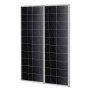 VEVOR 200W Solar Panel 2-Pack 12V Monocrystalline Solar Module plus Charge Controller 16.66A Solar System Conversion Rate of 23% Compatible with AGM, GEL, FLD, and Li Batteries Ideal for Motorhomes, Yachts, and Caravans