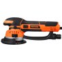 VEVOR Eccentric Sander, 15.24cm DA & GA Dual Function Sander, 850 W, 7400 rpm, 6 Speeds, Orbital Sander with 10 Sanding Sheets, Dust Connection for Detail Sanding in Woodworking